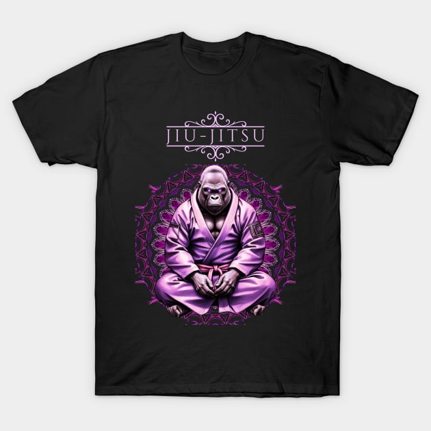 Jiu Jitsu Gorilla T-Shirt by Trip Tank